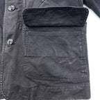 Engineered Garments Cruiser Jacket Black Cotton Field Hunting Corduroy Collar S USA Made