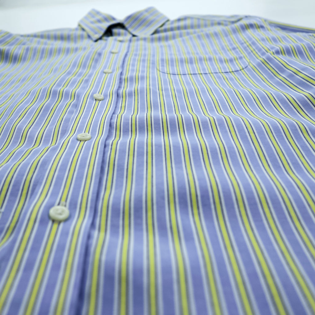 LAUREN RALPH LAUREN 90年代 ボタンダウンシャツ L ストライプ マルチカラー NON IRON