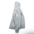Carhartt Midweight Zip Hoodie XL Grey LOOSE FIT TS0122