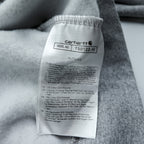 Carhartt Midweight Zip Hoodie XL Grey LOOSE FIT TS0122