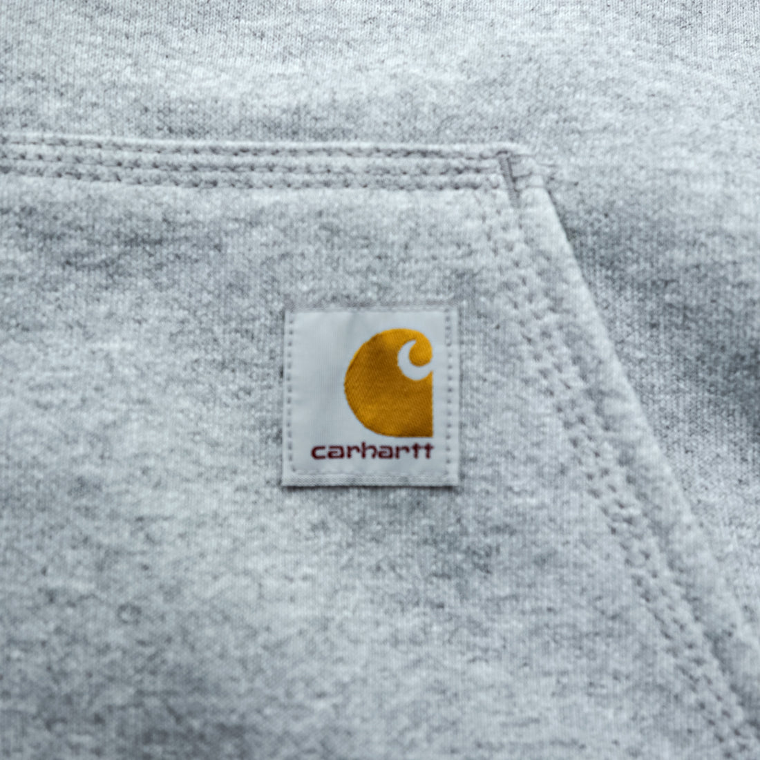 Carhartt Midweight Zip Hoodie XL Grey LOOSE FIT TS0122
