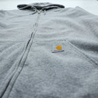Carhartt Midweight Zip Hoodie XL Grey LOOSE FIT TS0122