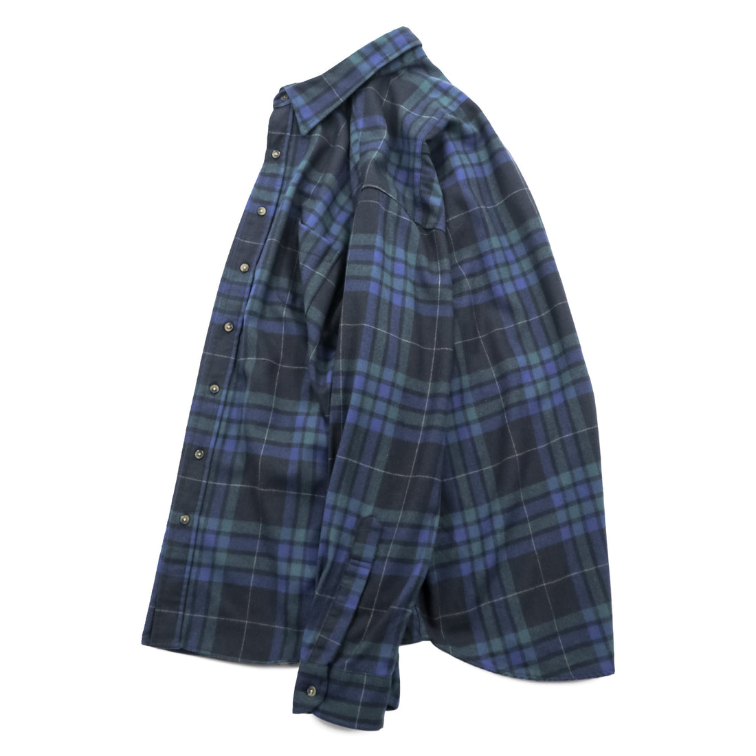 PENDLETON フランネルシャツ 長袖ウールシャツ XL グリーン チェック 胸ポケット LODGE SHIRT WASHABLE WOOL