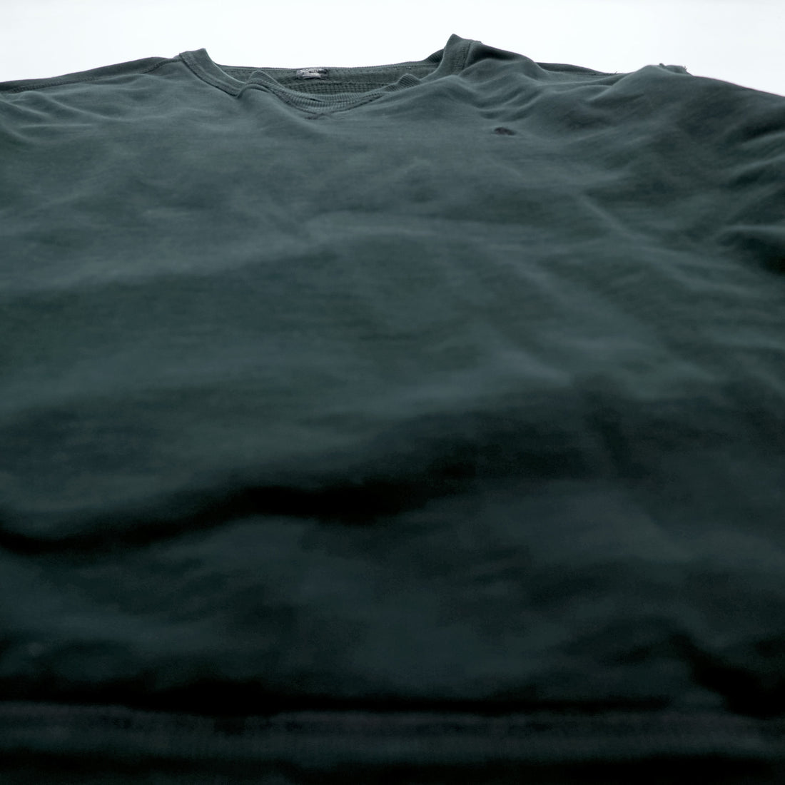 Polo Ralph Lauren リバーシブル 前V サーマル スウェット トレーナー 2XL ブラック スモールポニー刺繍