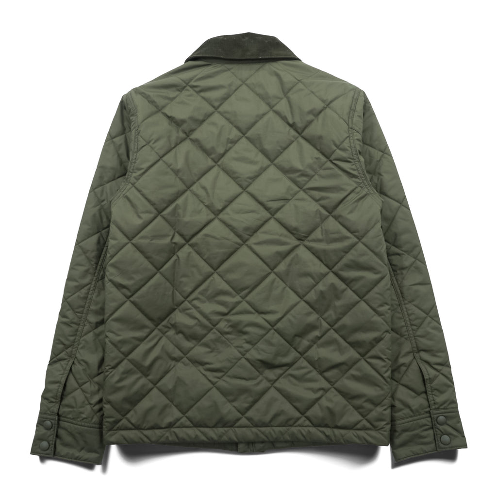 Patagonia ダイアモンド キルト ジャケット XS オリーブ 中綿 キルティング 襟コーデュロイ 20735