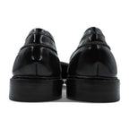 JOHN ASHFIELD Penny Loafers Black Leather Men's Size 9 Goodyear Welted Made in Italy English Style Classics