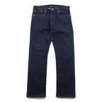Polo Ralph Lauren THE HAMPTON RELAXED Denim Pants, Size Small, Stretch, Dark Navy with Leather Patch