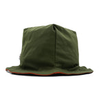 THE モンゴリアンチョップス リバーシブル バケットハット PENTAGONAL HAT オレンジ カーキ
