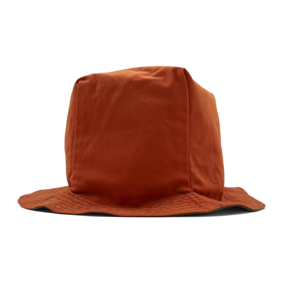 THE モンゴリアンチョップス リバーシブル バケットハット PENTAGONAL HAT オレンジ カーキ