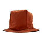 THE モンゴリアンチョップス リバーシブル バケットハット PENTAGONAL HAT オレンジ カーキ