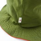 THE モンゴリアンチョップス リバーシブル バケットハット PENTAGONAL HAT オレンジ カーキ
