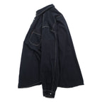 Levi's 90年代 RED TAB JEANS ワークシャツ XL ブラック ステッチ 胸ポケット 60560-0852