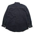 Levi's 90年代 RED TAB JEANS ワークシャツ XL ブラック ステッチ 胸ポケット 60560-0852