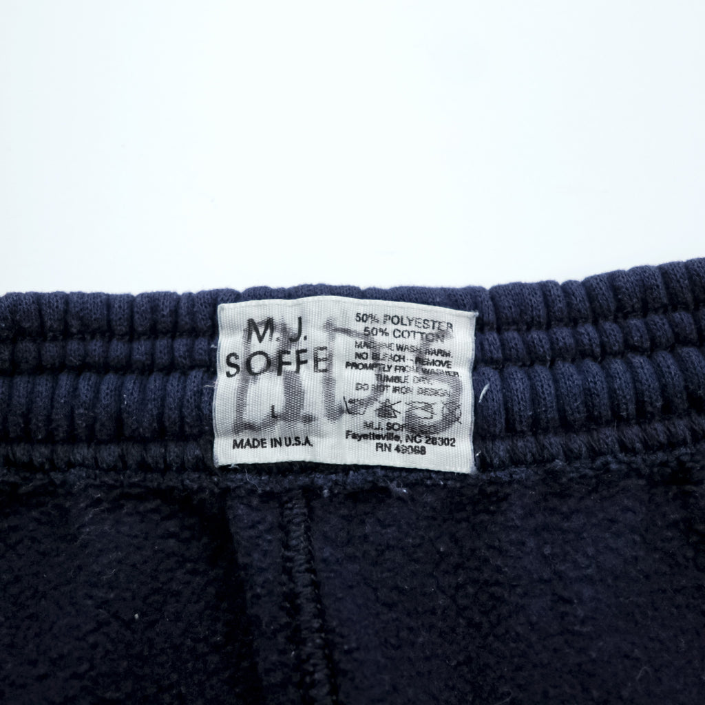 US NAVY 米軍 ヴィンテージ M.J.SOFFE スウェットパンツ L ネイビー ミリタリー USA製