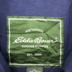 Vintage 90s Eddie Bauer Harrington Jacket Green Tag Beige Drizzle Jacket Men's L-XL Swing Top Outdoor Outfitter