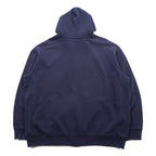 Polo Ralph Lauren リバースウィーブ ジップパーカー 3XL ネイビー スモールポニー ロゴ 刺繍