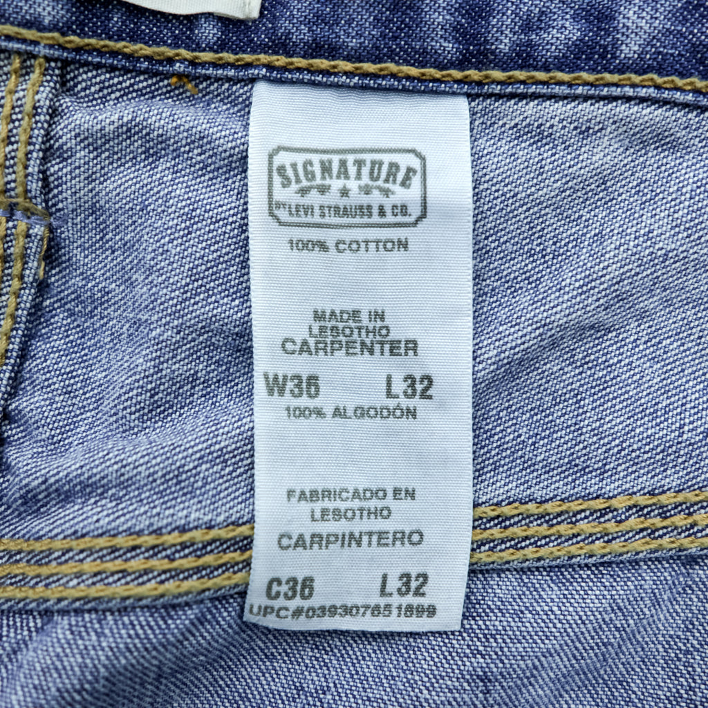 Levi's CARPENTER 00年代 ワイド ペインター デニムパンツ ジーンズ XL インディゴ 916007511 SIGNATURE