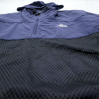 NIKE ACG 90s Half-Zip Anorak Hoodie Track Jacket, Size L, Mesh Pockets, Drawcord, Short Length