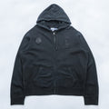 Polo Ralph Lauren 90s Big Pony Embroidered Zip Up Hoodie XL Black CONMER Zip