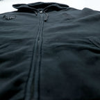 Polo Ralph Lauren 90s Big Pony Embroidered Zip Up Hoodie XL Black CONMER Zip