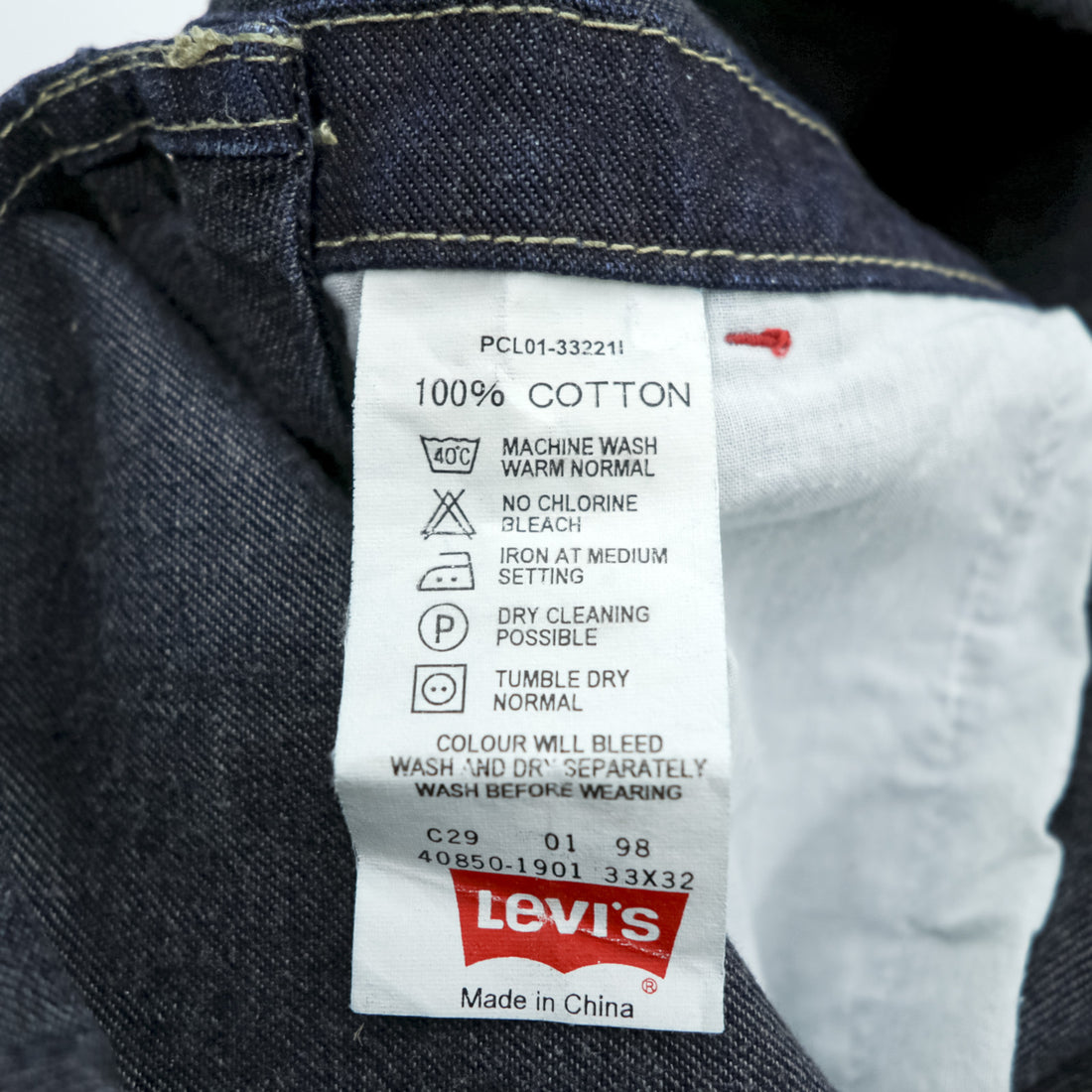 Levi Strauss SilverTab 90s Denim Overalls L Dark Navy 40850-1901