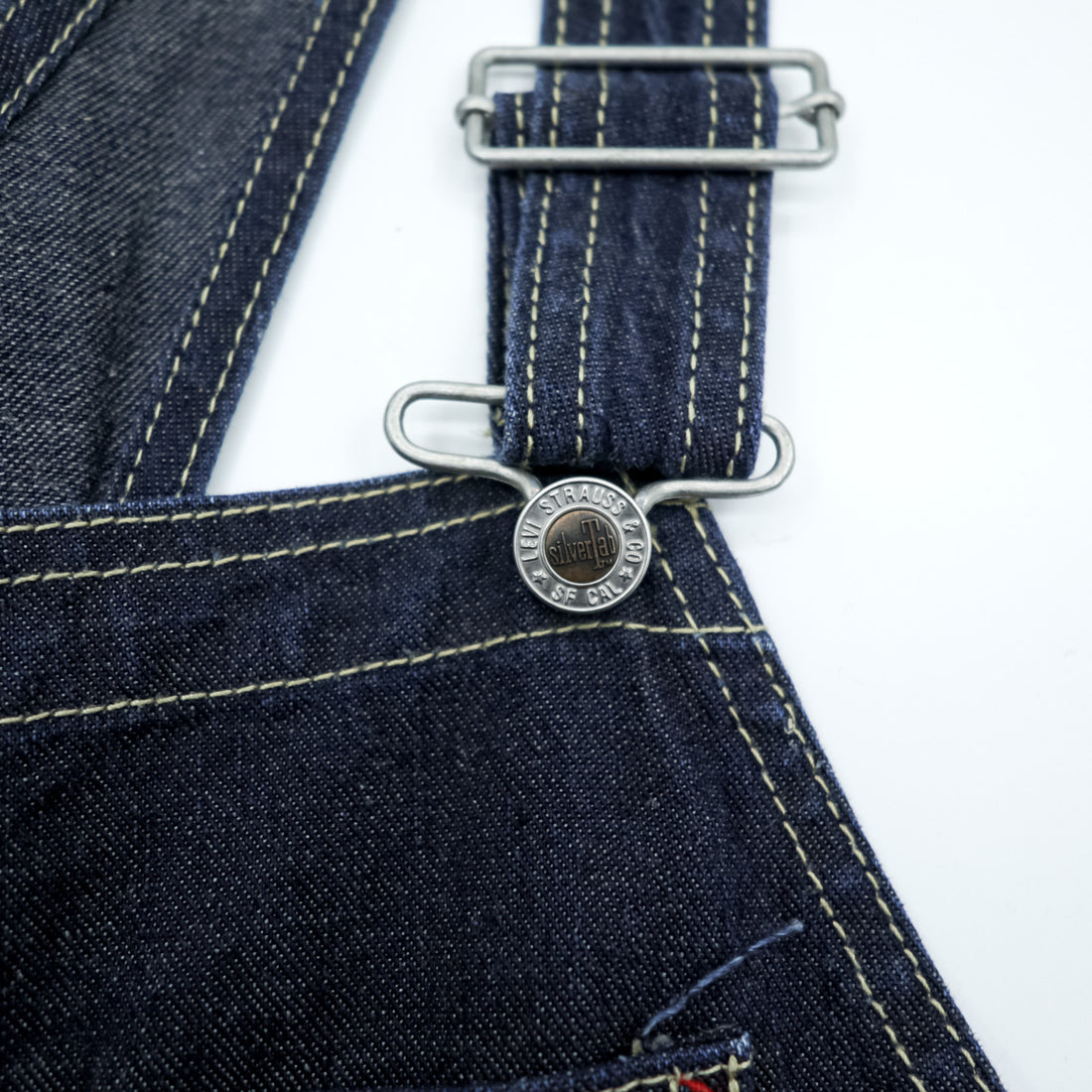 Levi Strauss SilverTab 90s Denim Overalls L Dark Navy 40850-1901