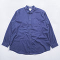 L.L.Bean ボタンダウンシャツ XL ネイビー コットン WRINKLE RESISTANT ビッグサイズ 264077