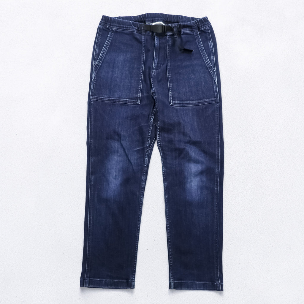 GRAMICCI スリム ファティーグ デニムパンツ クライミングパンツ M ストレッチ インディゴ ジーンズ アウトドア FREAK'S STORE別注 GMP-20S1428