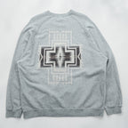 PENDLETON Back Print Sweatshirt, Size L, Gray, 3475-3006