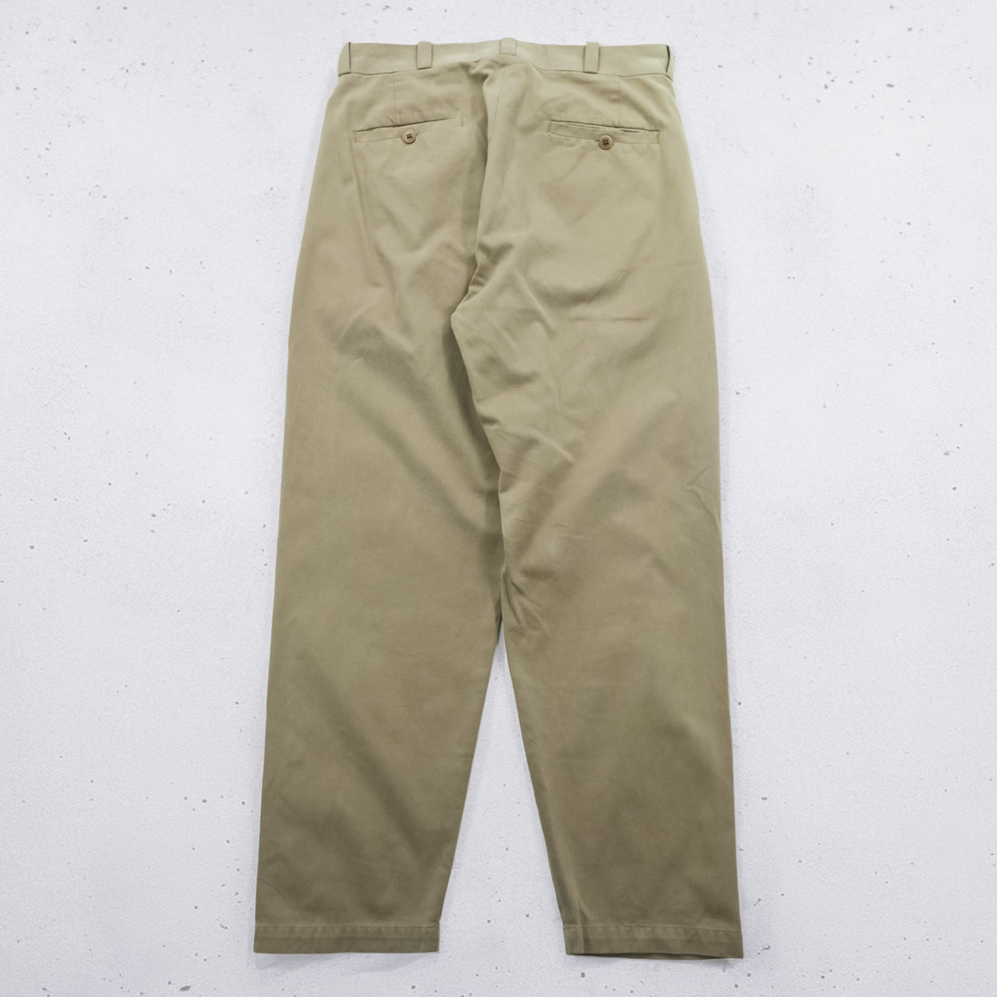 YAECA Made in Japan Chino Cloth Wide Tapered Work Pants M Beige 176104
