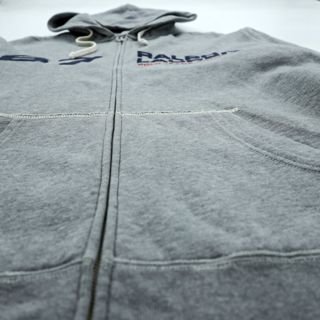 Polo Ralph Lauren 90s Zip Up Hoodie Gray XL POLO JEANS COMPANY