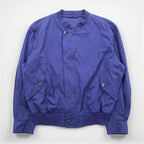 Vintage 80s Christian Dior Monsieur Sportswear Jacket Bomber Purple Size M Harrington Style