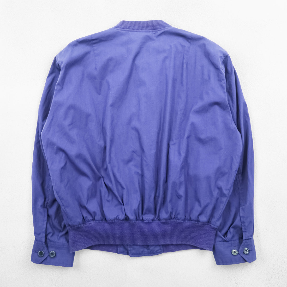 Vintage 80s Christian Dior Monsieur Sportswear Jacket Bomber Purple Size M Harrington Style