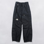 THE NORTH FACE 90s GORE-TEX Shell Outdoor Rain Pants, Size M, Waterproof, Drawstring, Black, 86013