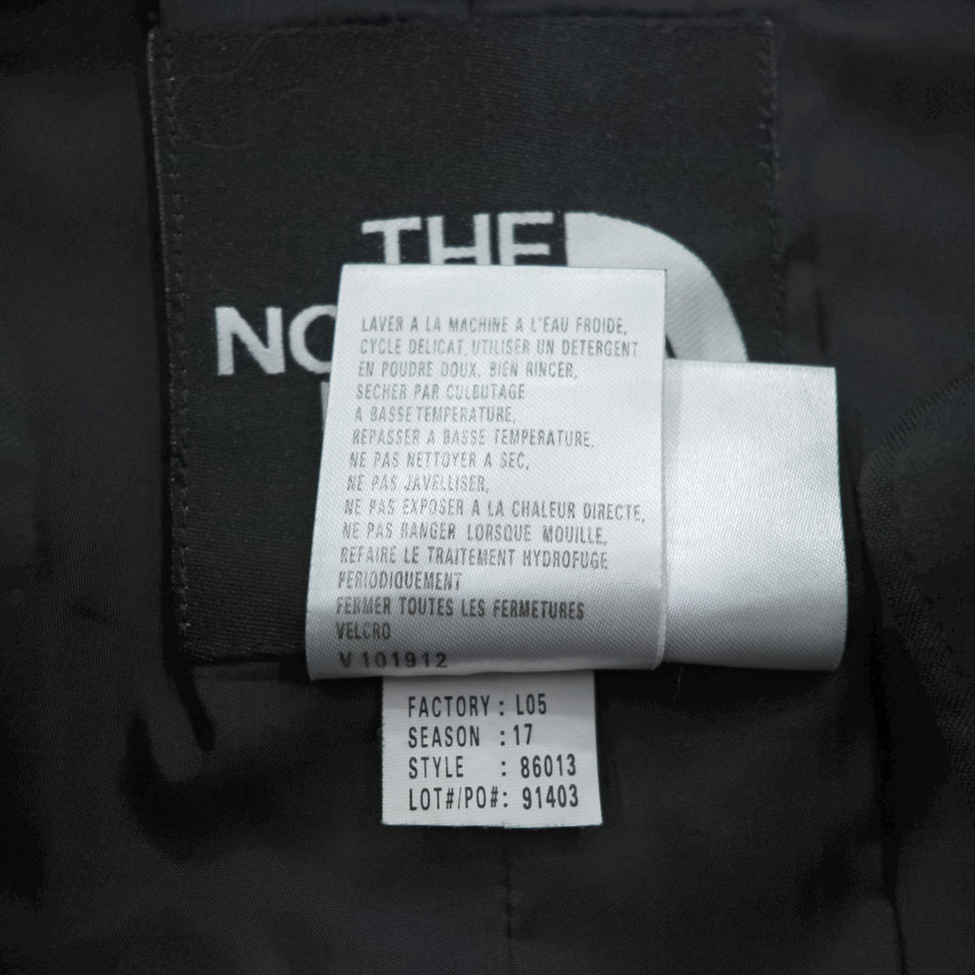 THE NORTH FACE 90s GORE-TEX Shell Outdoor Rain Pants, Size M, Waterproof, Drawstring, Black, 86013
