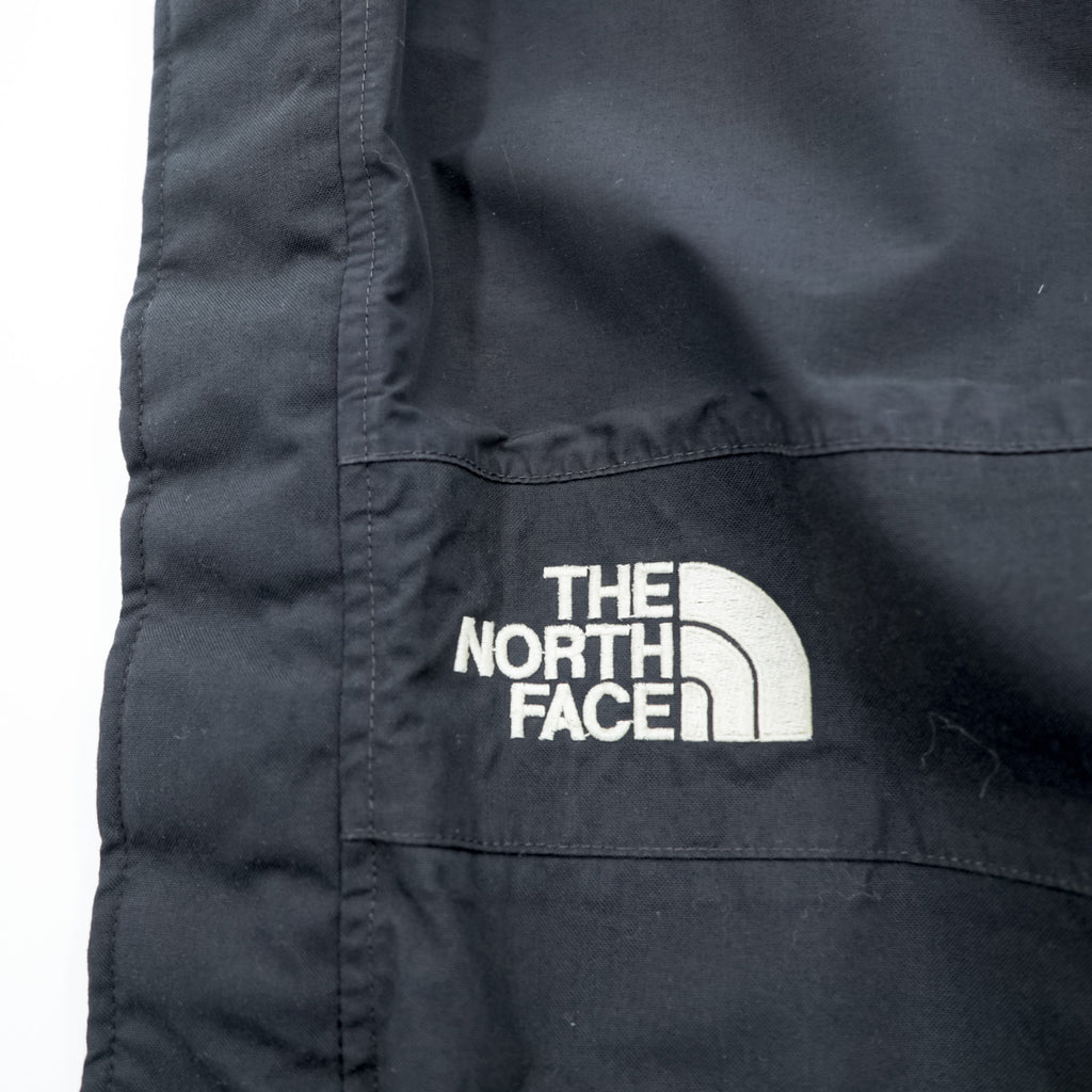 THE NORTH FACE 90s GORE-TEX Shell Outdoor Rain Pants, Size M, Waterproof, Drawstring, Black, 86013