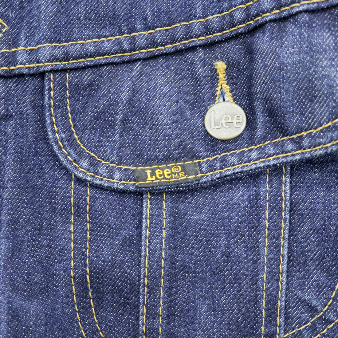 Lee デニムジャケット Gジャン M インディゴ 濃紺 SLIM JACKET 101-J プレミアム 153436