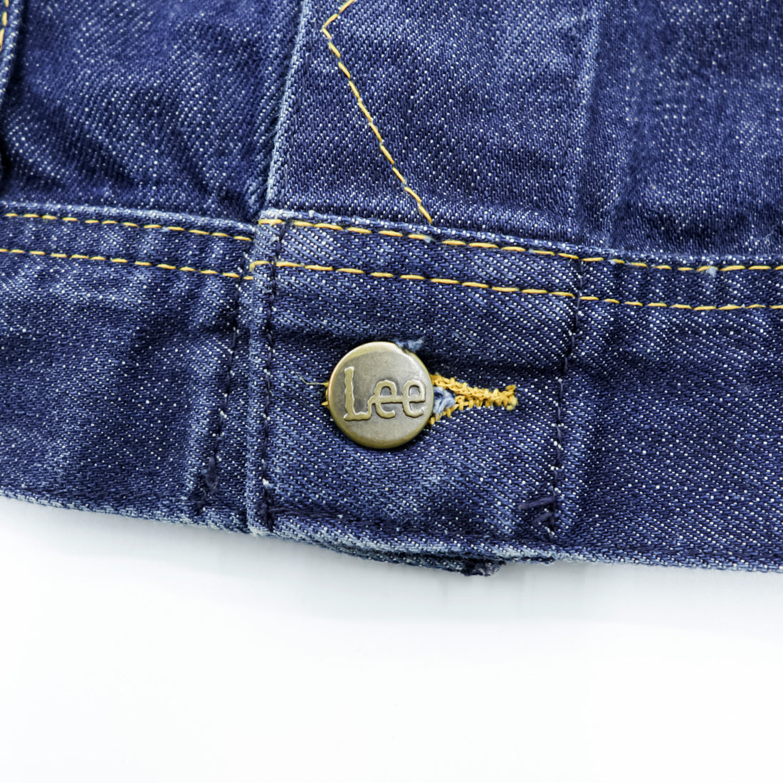 Lee デニムジャケット Gジャン M インディゴ 濃紺 SLIM JACKET 101-J プレミアム 153436