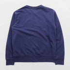 Polo Ralph Lauren ポロベア 前V スウェット トレーナー M ネイビー USA ホッケー コットン クルーネック