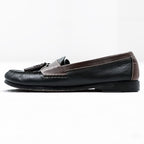 Cole Haan Fringe Tassel Loafers US10 Brown, Black 02997