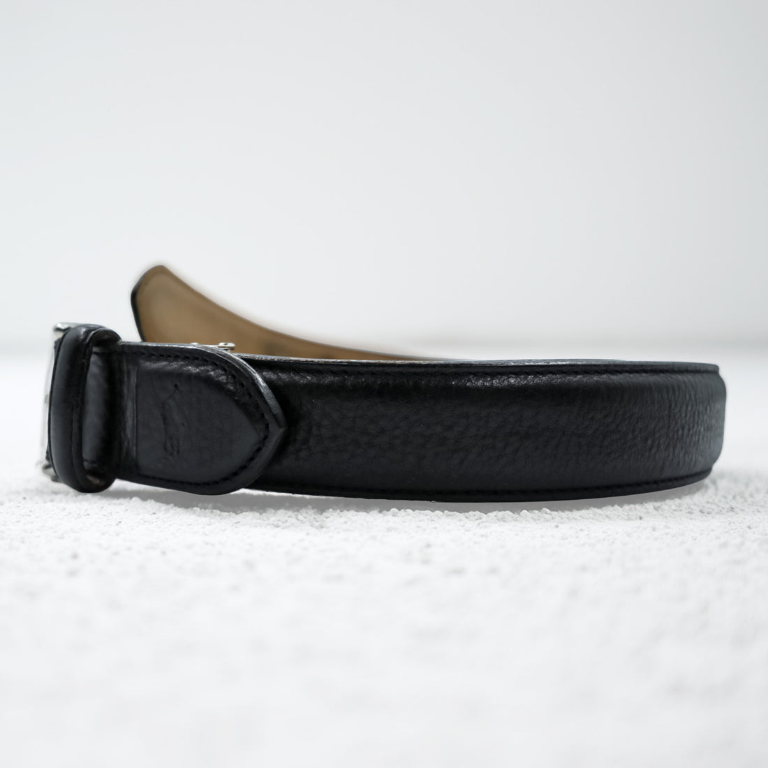 Polo Ralph Lauren Made in Japan Leather Belt, Black