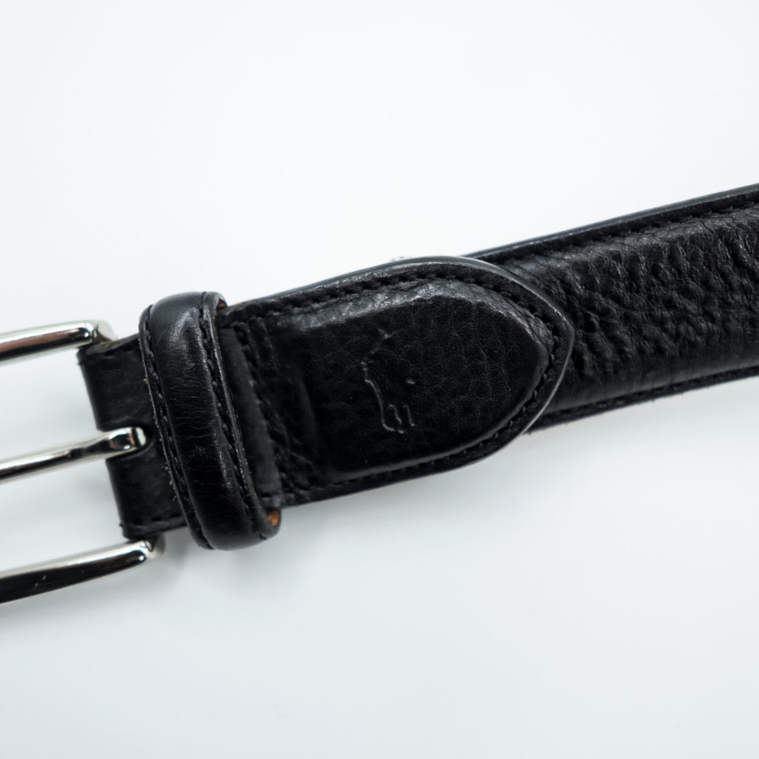 Polo Ralph Lauren Made in Japan Leather Belt, Black