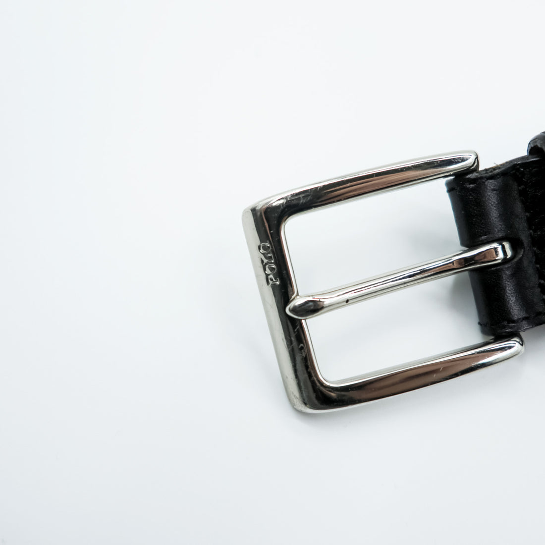 Polo Ralph Lauren Made in Japan Leather Belt, Black