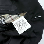 BURBERRY BLACK LABEL Made in Japan 3-Button Suit Set, Size M, Black, BMD11-206-09, Wool
