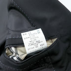 BURBERRY BLACK LABEL Made in Japan 3-Button Suit Set, Size M, Black, BMD11-206-09, Wool