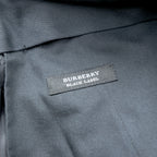 BURBERRY BLACK LABEL Made in Japan 3-Button Suit Set, Size M, Black, BMD11-206-09, Wool