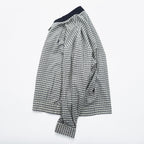 Vintage 90s Yves Saint Laurent pour homme Checked Bomber Jacket YSL Logo Embroidery Size 100 L