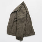 Polo Ralph Lauren Tweed 3-Button Tailored Jacket Blazer, Size L, Brown