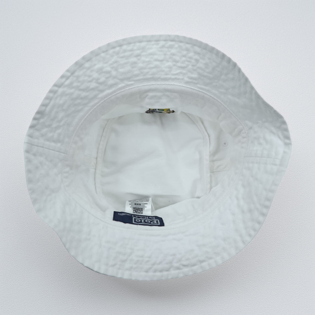 Polo Ralph Lauren Polo Bear Bucket Hat White
