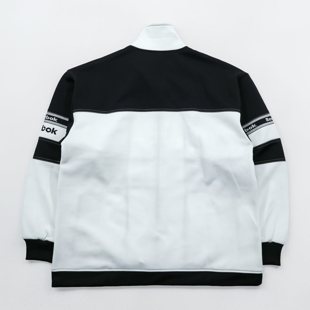 Reebok 90s Vintage Track Jacket Jersey M White, Black